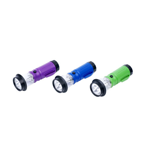 Dual-use LED Plastic flashlight