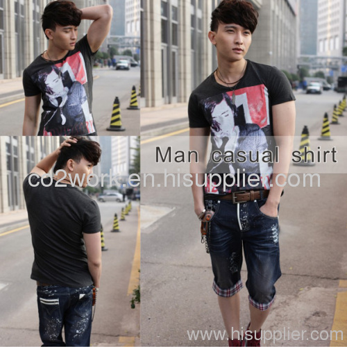2012 Fashionable Men Short Shirt 50205