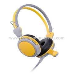 Computer Stereo Headphone With Microphone