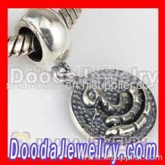 european Chinese Zodiac Snake Charm Bead