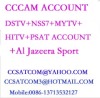 IKS CCCAM account 1 year+cccam function receiver could watch dstv canalsat psat hitv mytv al jazeera sport cyfra+