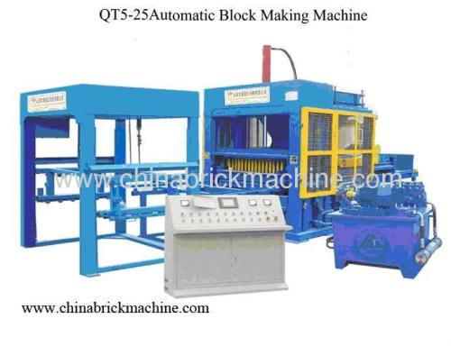 Block Making Machine(QT5-25Automatic)