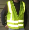 green mesh reflective safety vest with EN471 standard