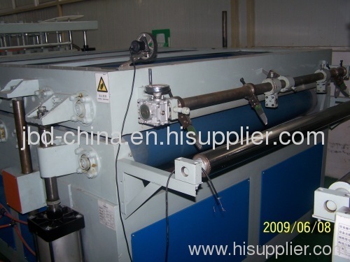 PC hollow grid board production line
