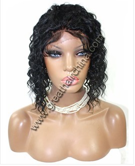 Short Curly Full Lace Wig