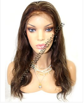 Mix Color Indian Remy Full Lace Wig
