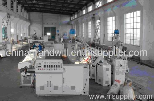 fiber reinforced Soft PVC pipe extrusion line