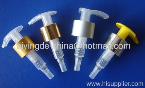 aluminum liquid pump lotion pump