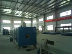 Vertical type Double Wall Corrugated PVC Pipe Extrusion line