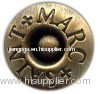 brass button