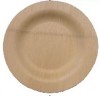 round disposable bamboo plate,eco-friendly
