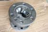 Die head for conical twin screw barrel