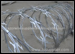 concertina razor wire fencing