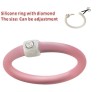 2012 Newest Silicone Ring With Diamond and European advanced design style hot sell 2012