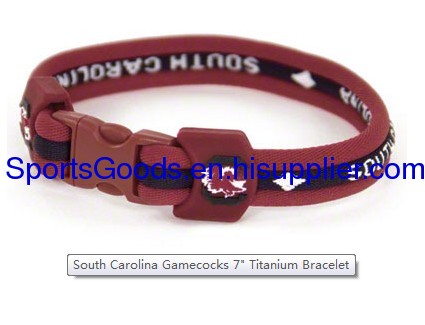 2012 popular NCAA titanium Bracelets South Carolina Gamecocks teams
