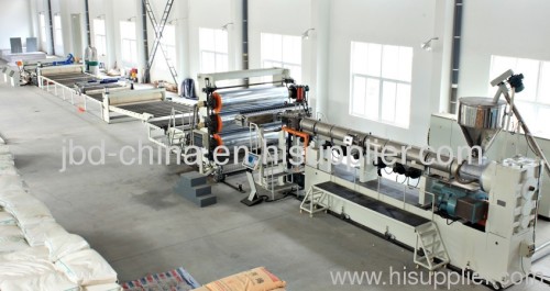 PP/PE/ABS thick board making machine