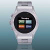 Stainless Steel Silver Watch Phone