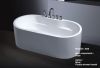 luxury free standing acrylic bathtub with hand shower ZY-Y318