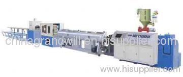 90mmHorizontal type Double Wall Corrugated PP Pipe extrusion line