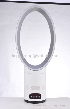 Oval shape bladeless fan 14inch with Touch screen