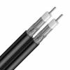 DUAL RG6 Coaxial cable WITH MESSENGER