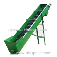 Spiral feeder for waste plastic