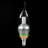 Energy saving led flame tip light bulb 5w dim led candle light crystal chandelier lamp