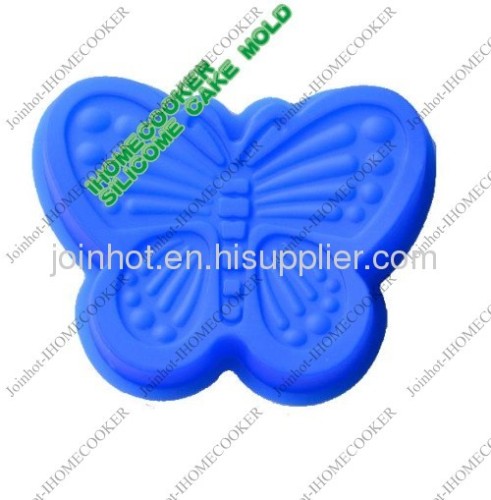 butterfly design silicone baking tray