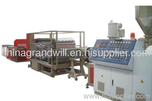 PVC Wave Board Extrusion Line