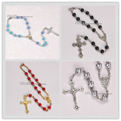 car rosary,decade rosary,auto rosary accessory,fashion rosary items