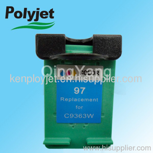 97 remanufactured inkjet cartridge,inkjet printer part for C8766WN HP Deskjet 5940/HP Officejet 6310 All in One