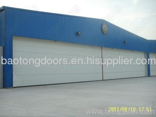 Fabric Lifting Hangar Door