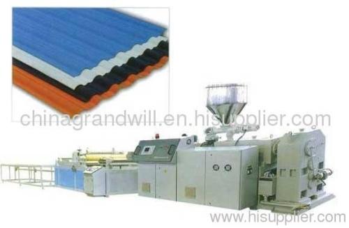 Roof Corrugated Profile Extrusion Line