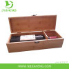 New Brand Satin Lined Interior with Bamboo Wine Box and Accessories