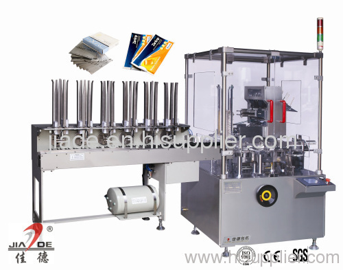 Automatic carton packing machine for pouch