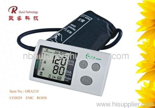 Arm digital blood pressure monitor