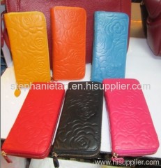 fashion leather wallet for women