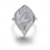 18k white gold diamond and agate ring,diamond jewelry,fine jewelry