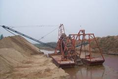 Hydraulic Bucket Dredger Ship