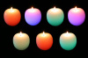 Apple candle can changed color