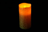 Flameless Flickering Melted Wax LED Candle