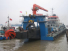 River Gold Mining Dredging Ship