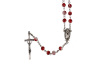 Catholic Rosary,glass rosary,wood rosary