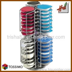 Rotating Tassimo coffee capsule holder