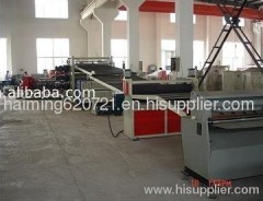 PE PP sheet extrusion production line