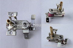 Bimetal thermostat for oven