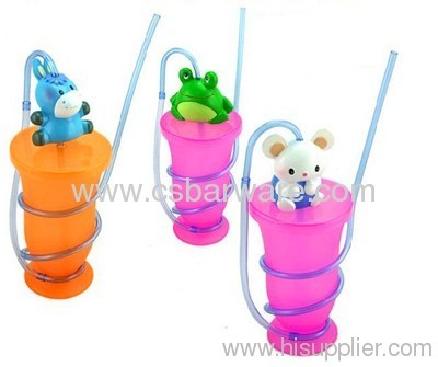 straw drinking cup