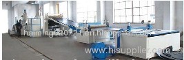 PE building template extrusion production line