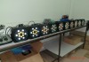 12PCS 10W RGBW 4in1 flat led par light
