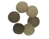 Black epoxy coated neodymium disc magnet